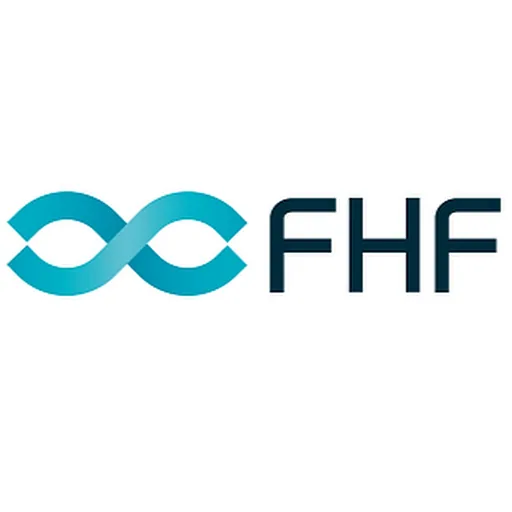 FHF — Fiskeri- og havbruksnæringens forskningsfinansiering logo