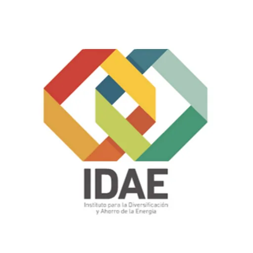 IDAE — Institute for Energy Diversification & Saving (Instituto para la Diversificación y Ahorro de la Energía) logo