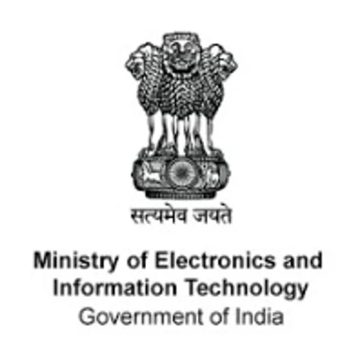 Ministry of Electronics and Information Technology logo