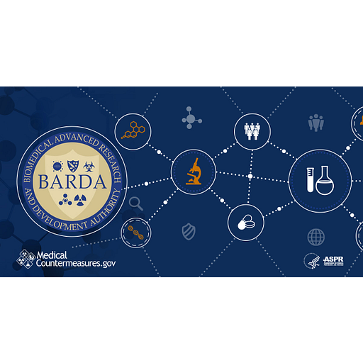 US BARDA (HHS) logo